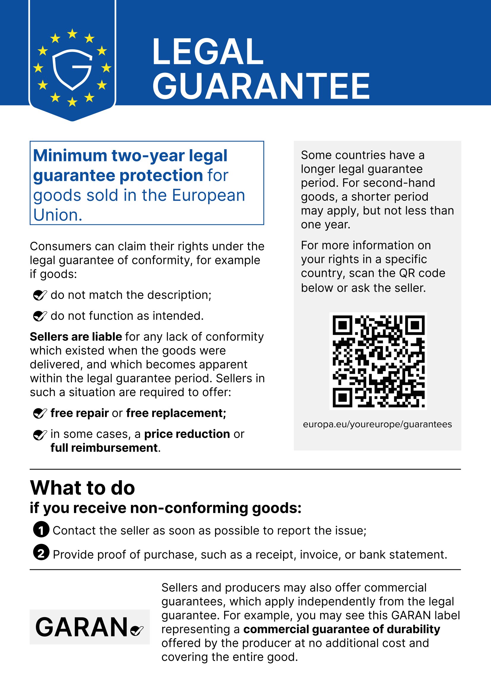 EU Label Legal Guarantee EN colour